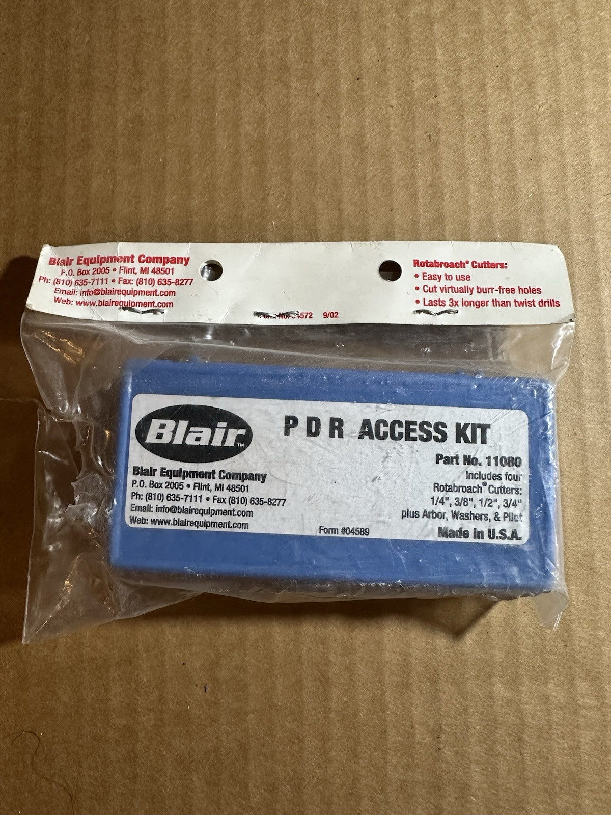 Blair Equipment Co Inc 11080 Rotobroach Hole Saw Kit