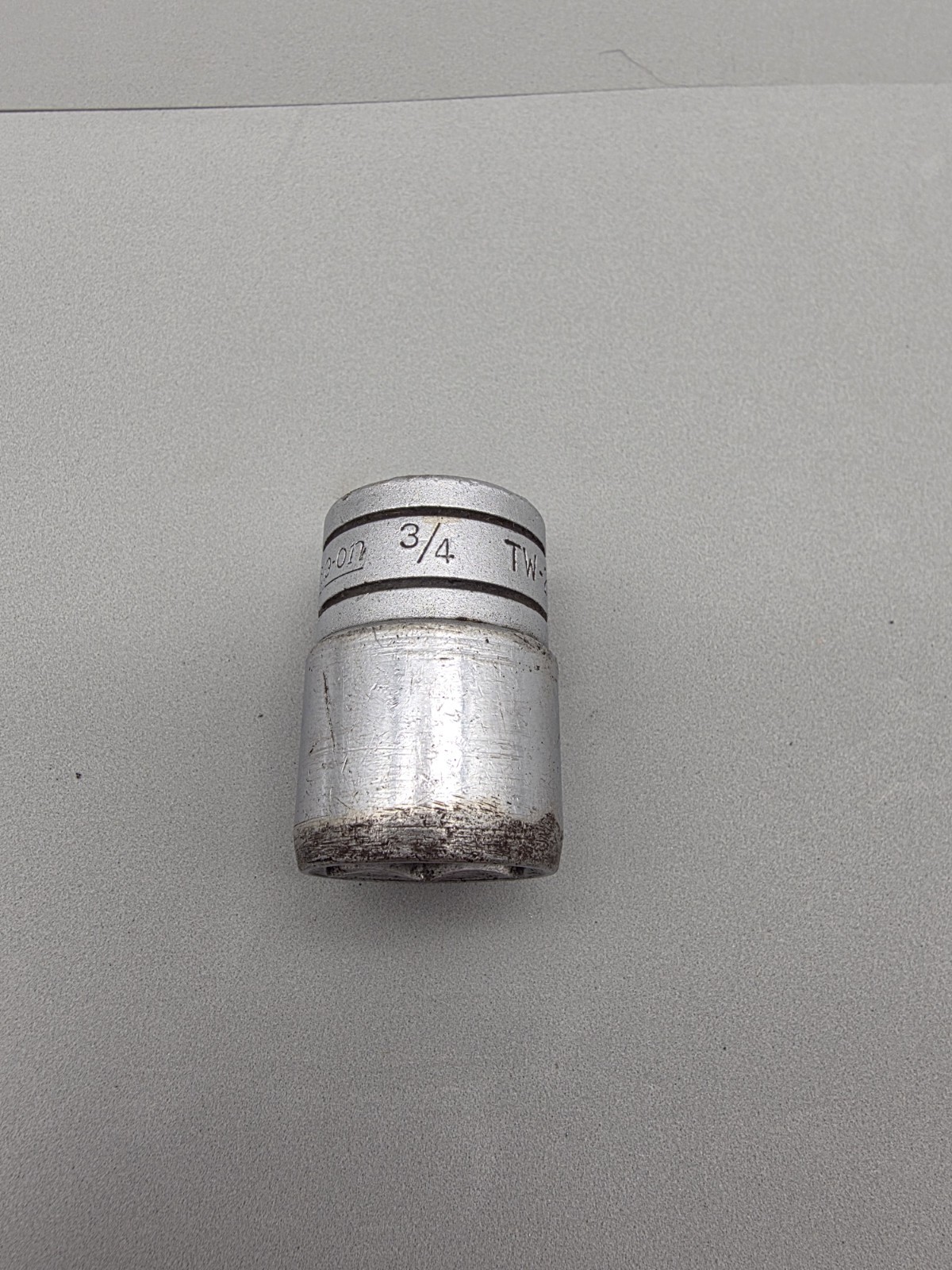 Snap On Tools TW241 1/2″ Drive 3/4″ SAE 6 Point Shallow Chrome Socket USA