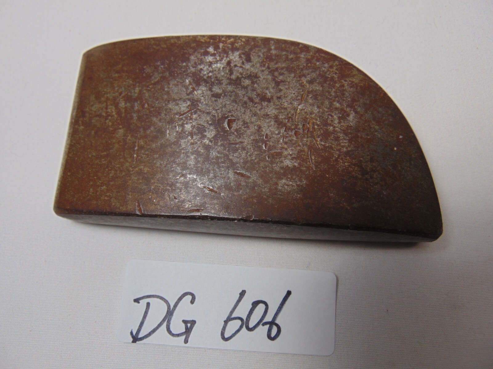 Vintage Body Shop Hand Tool Anvil Dolly 2 Lbs 11 Oz Curved Block