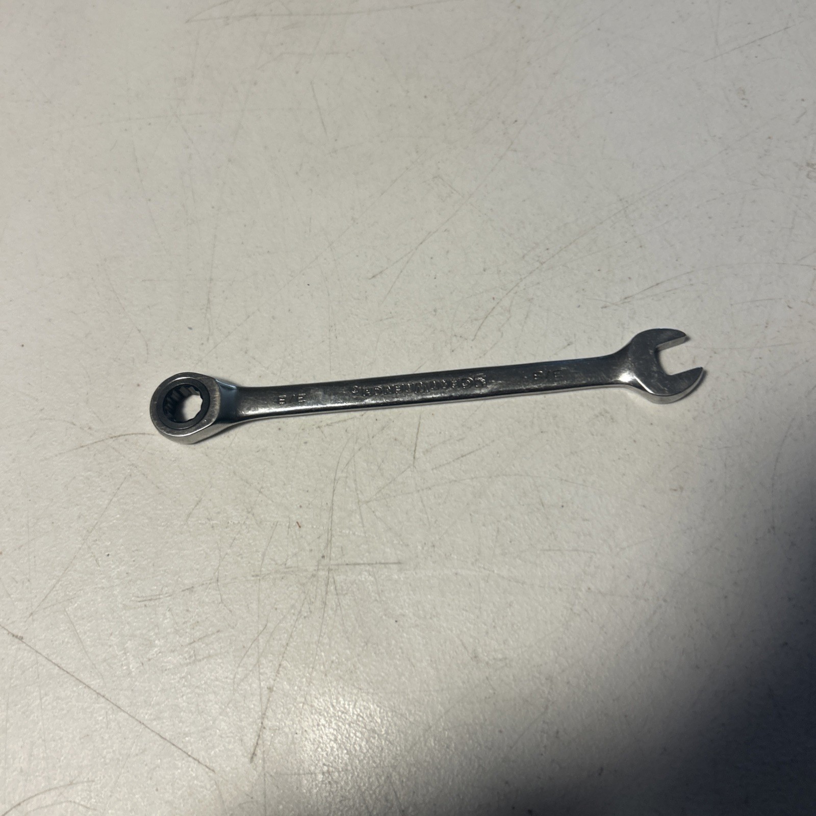 GearWrench – 3/8” Ratcheting Combination Wrench, 12 Point Wrench