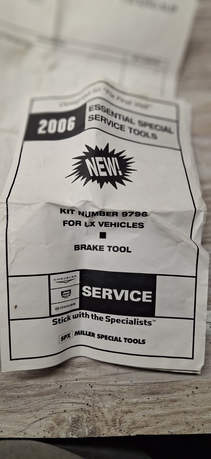 MILLER TOOL 9748 1 of 2 BLEEDER ADAPTERS FOR LX VEHICLES