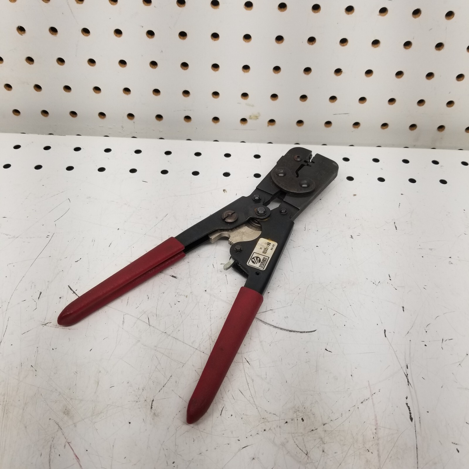 GM Packard 15397700 GM 10″ Red Rubber Handle Crimping Tool Terminal Crimpers
