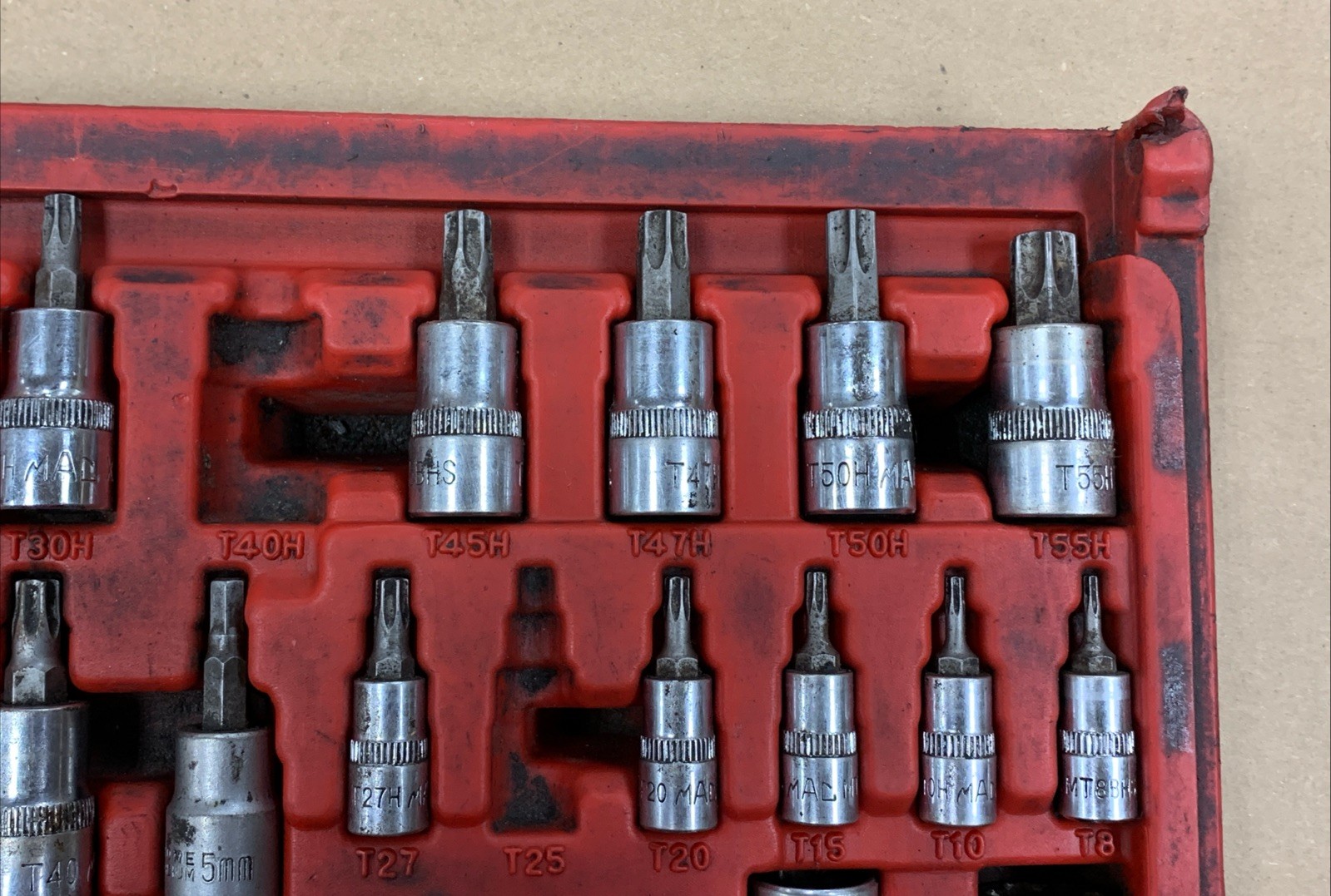 Mac 50-PC. Master Hex and Star Bit Driver Set (SMXVHT50B) ****READ!!
