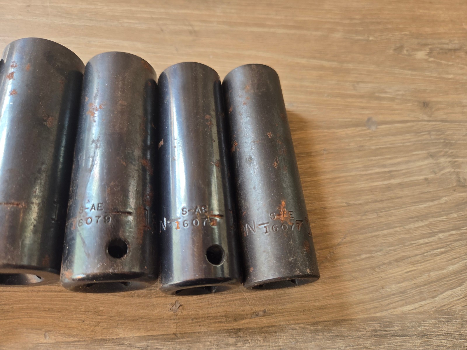 Craftsman 1/2″ Drive Metric Deep Impact Socket Lot 6-Pt (7 Pcs) 16mm – 27mm