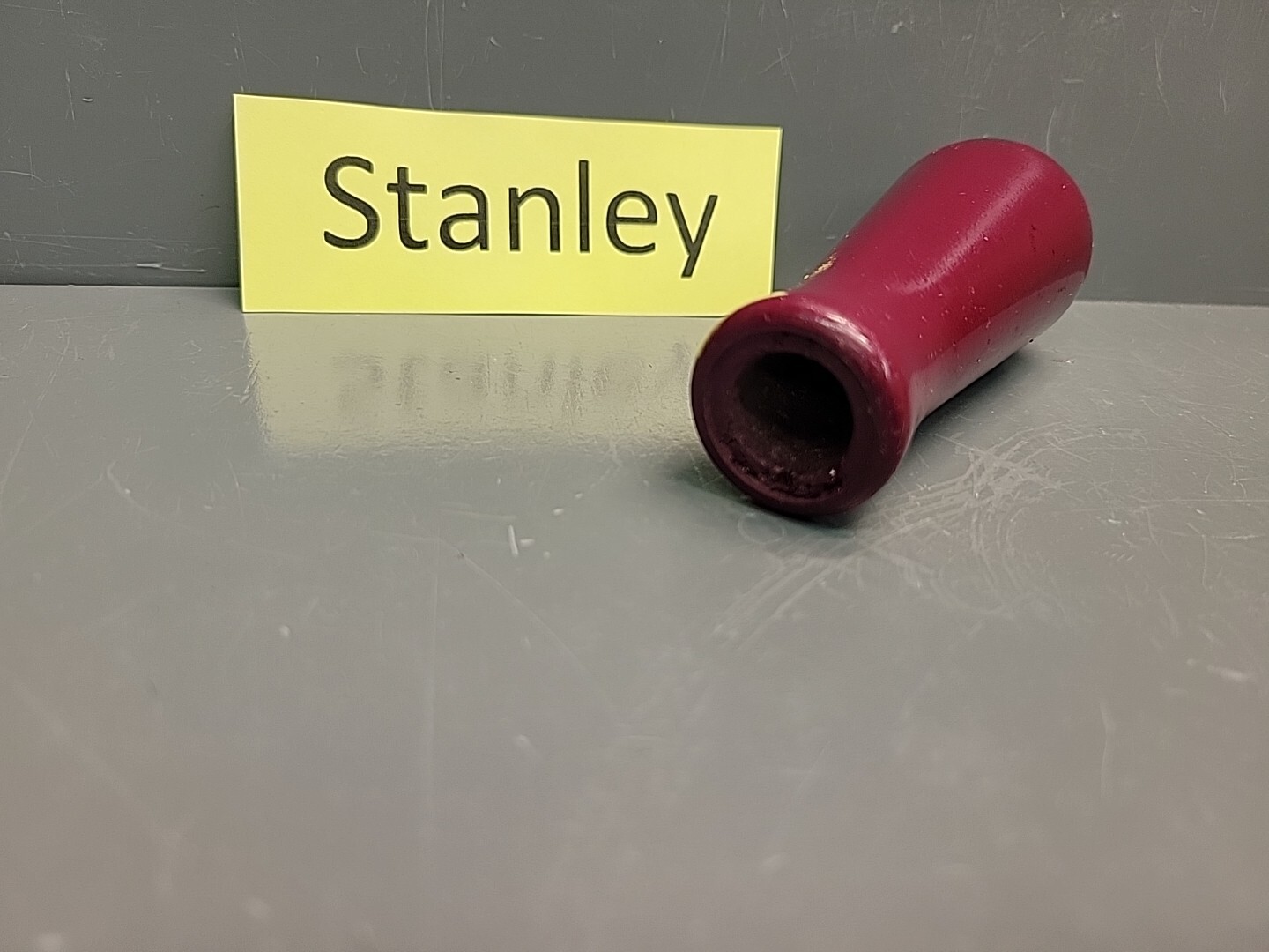 Stanley Yankee 130 68-130 Replacement Wood Burgundy Handle New Old Stock