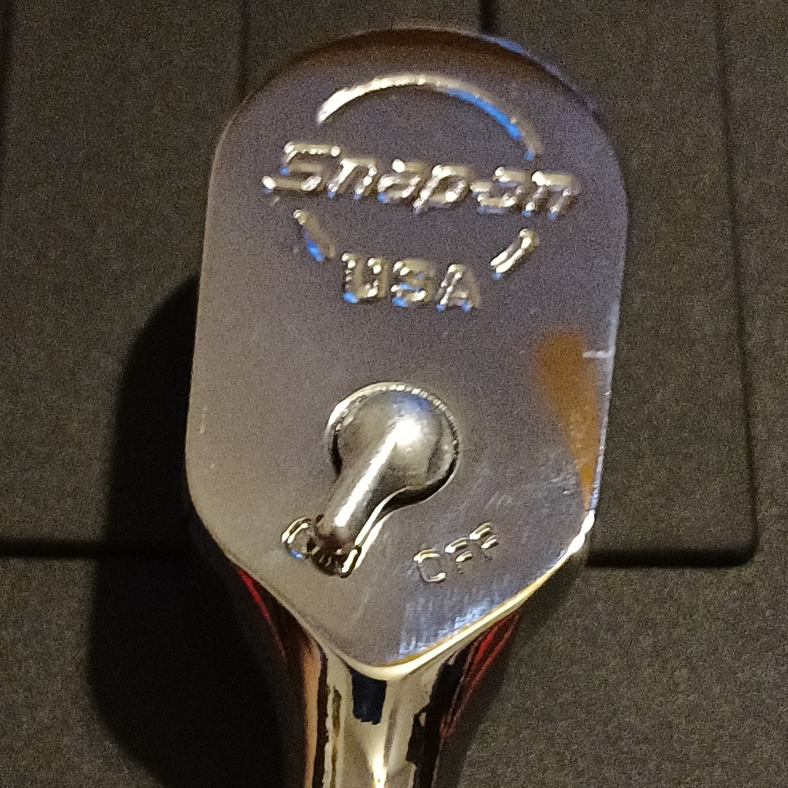 Snap-on Brand New F80 80 Tooth 3/8 Dr. Standard Handle Chrome Ratchet USA
