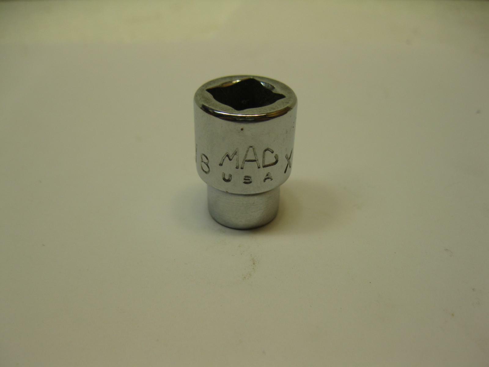 MAC tools 3/8in. drive 3/8″ SAE 12 point Socket X122 USA Nice!