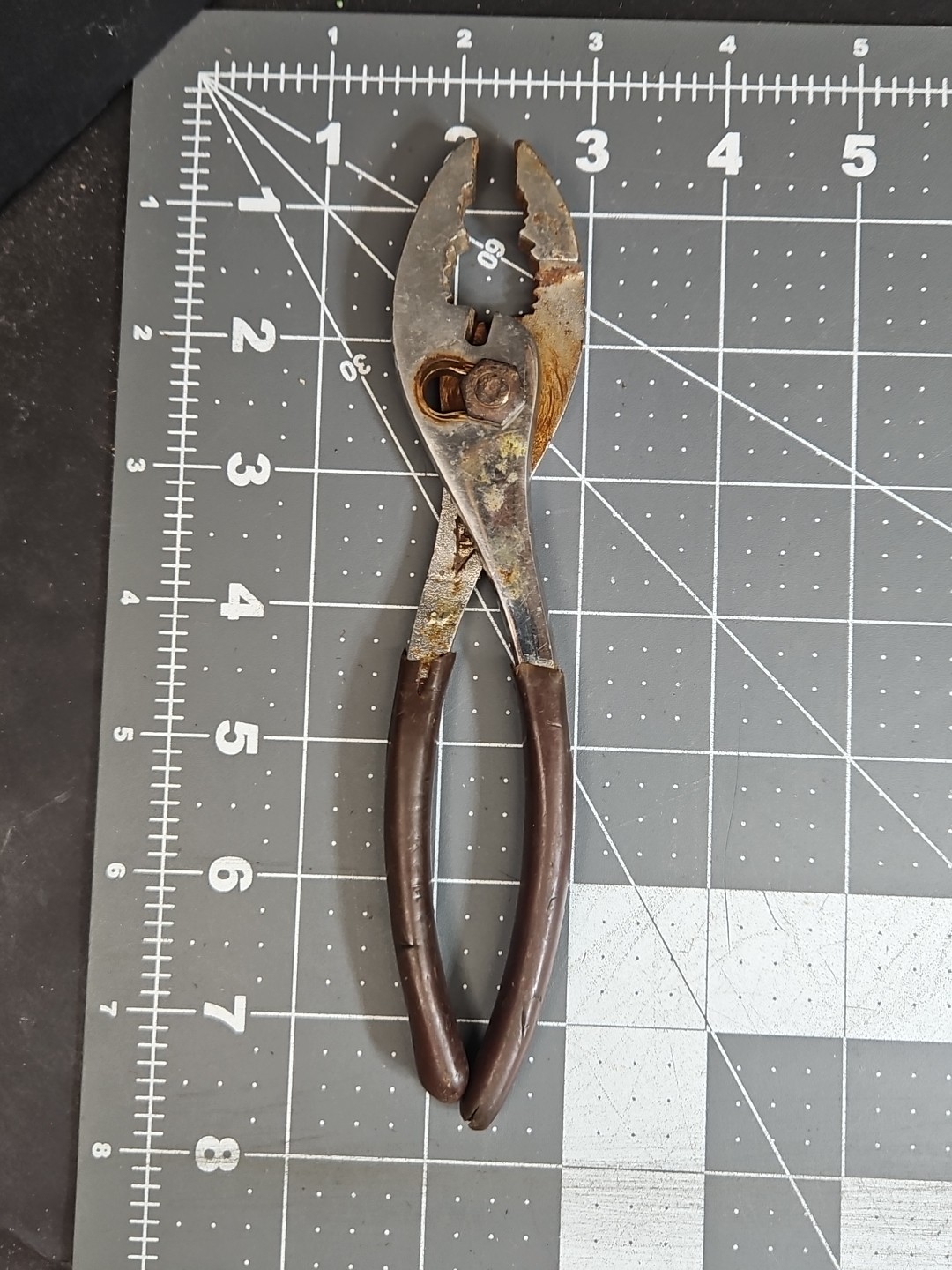 Blue-Point Tools Slip Joint Adjustable Pliers Worn Handle Patinad USA CD46CP