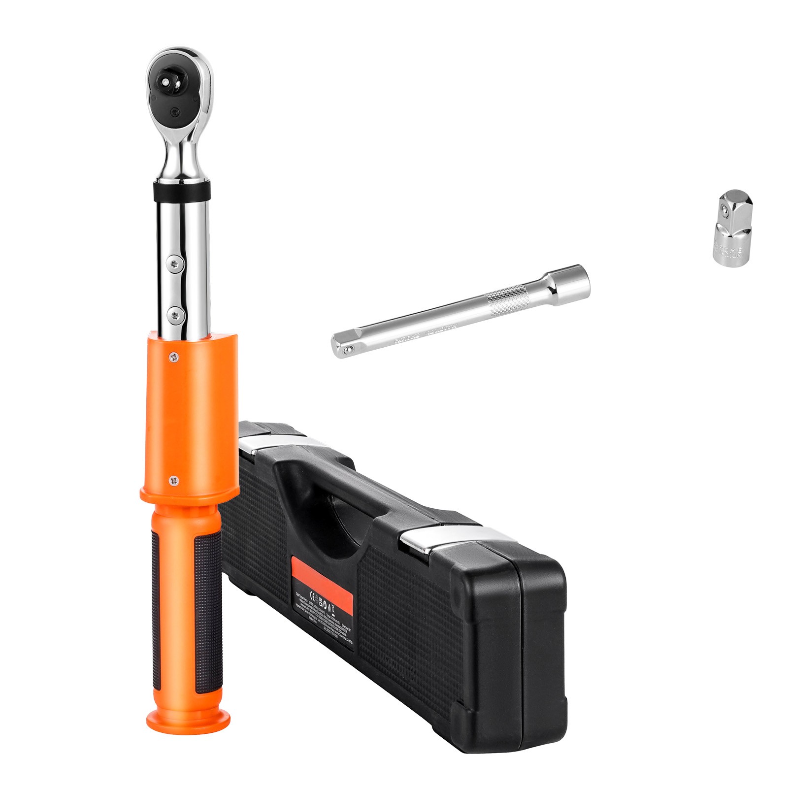 Uimoso3/8 Inch Digital Torque Wrench 4.94–99.57 lbf-ft with LED Screen, 72-Tooth