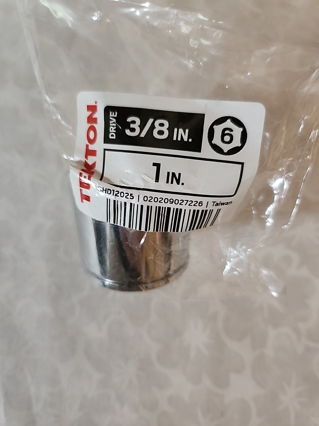 Tekton Individual 3/8” Drive Standard SAE Socket 6-point Choose 11/32″ Or 1″