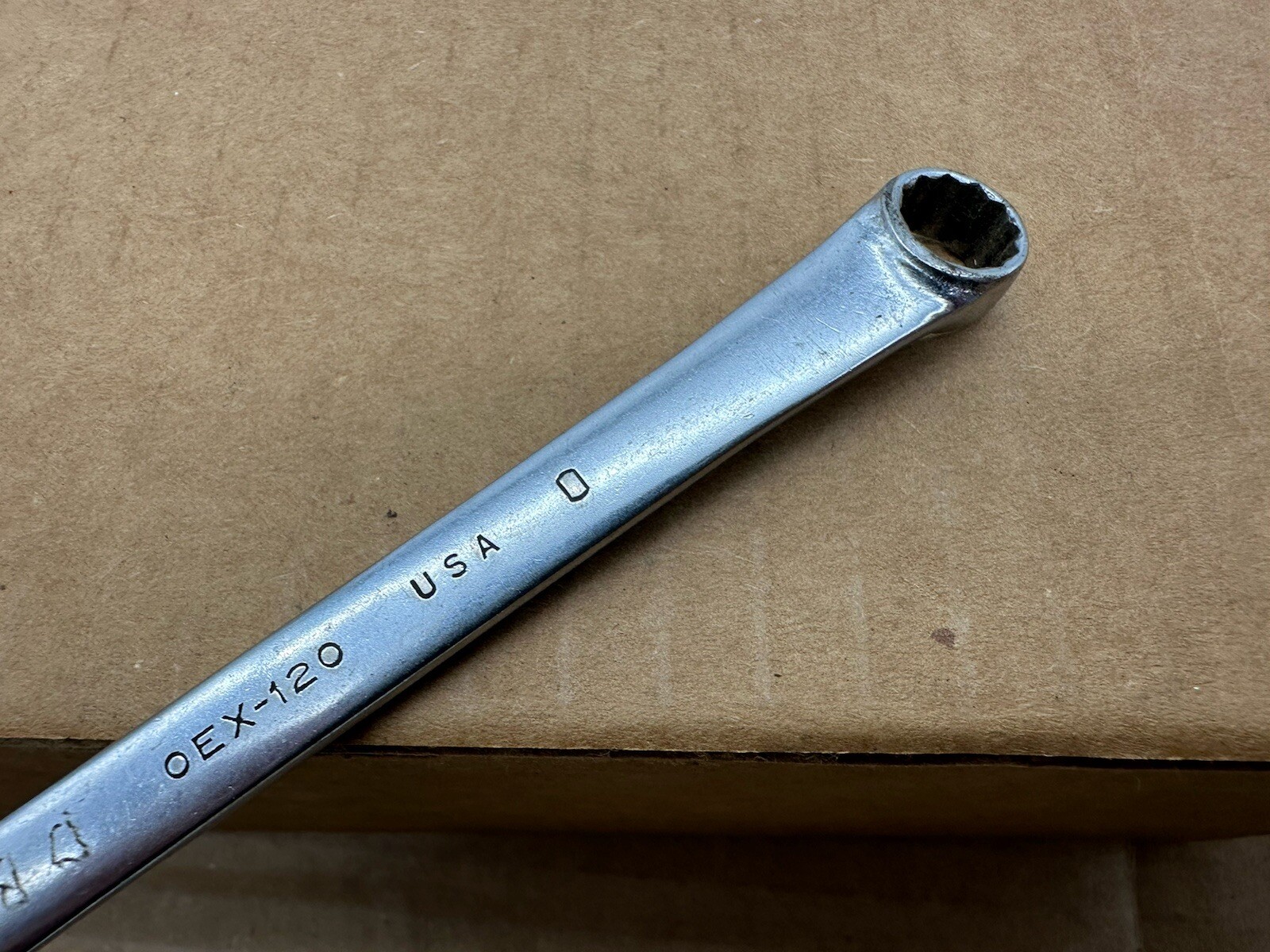 Snap-on Tools USA 12PT 12 Point 3/8″ SAE Chrome Combination Wrench OEX120