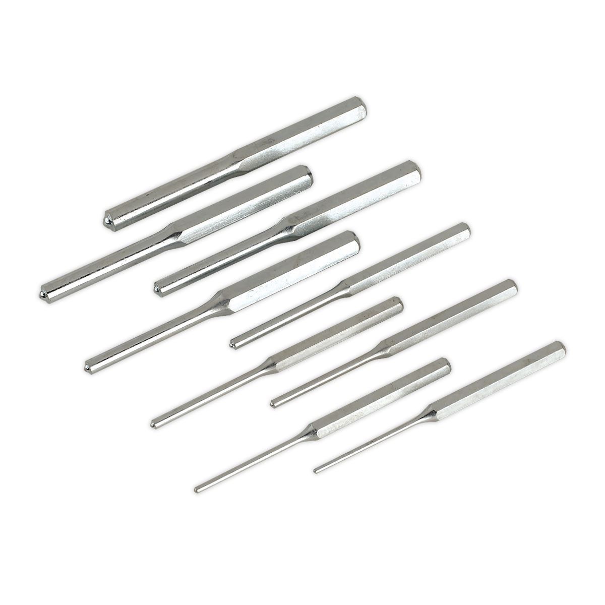 Sealey Premier Roll Pin Punch Set Imperial 1/8-1/2″ 9pc AK9109