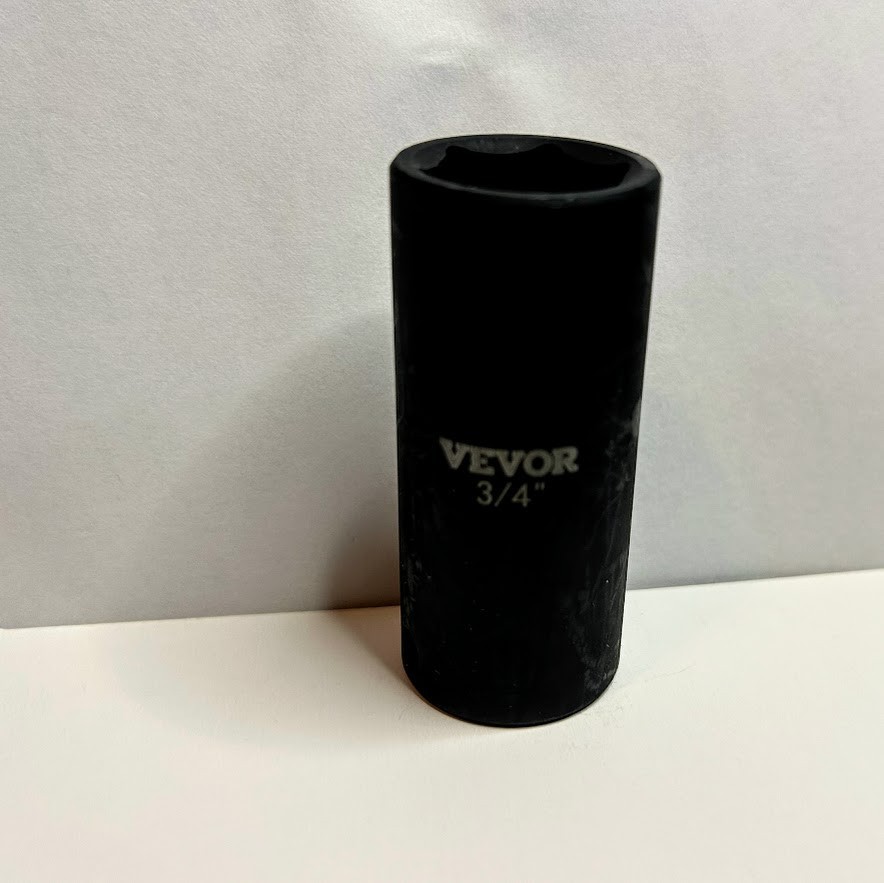 Vevor 3/4″ x 3/8″ Dr Deep Impact Socket 6 Point Free USA Shipping
