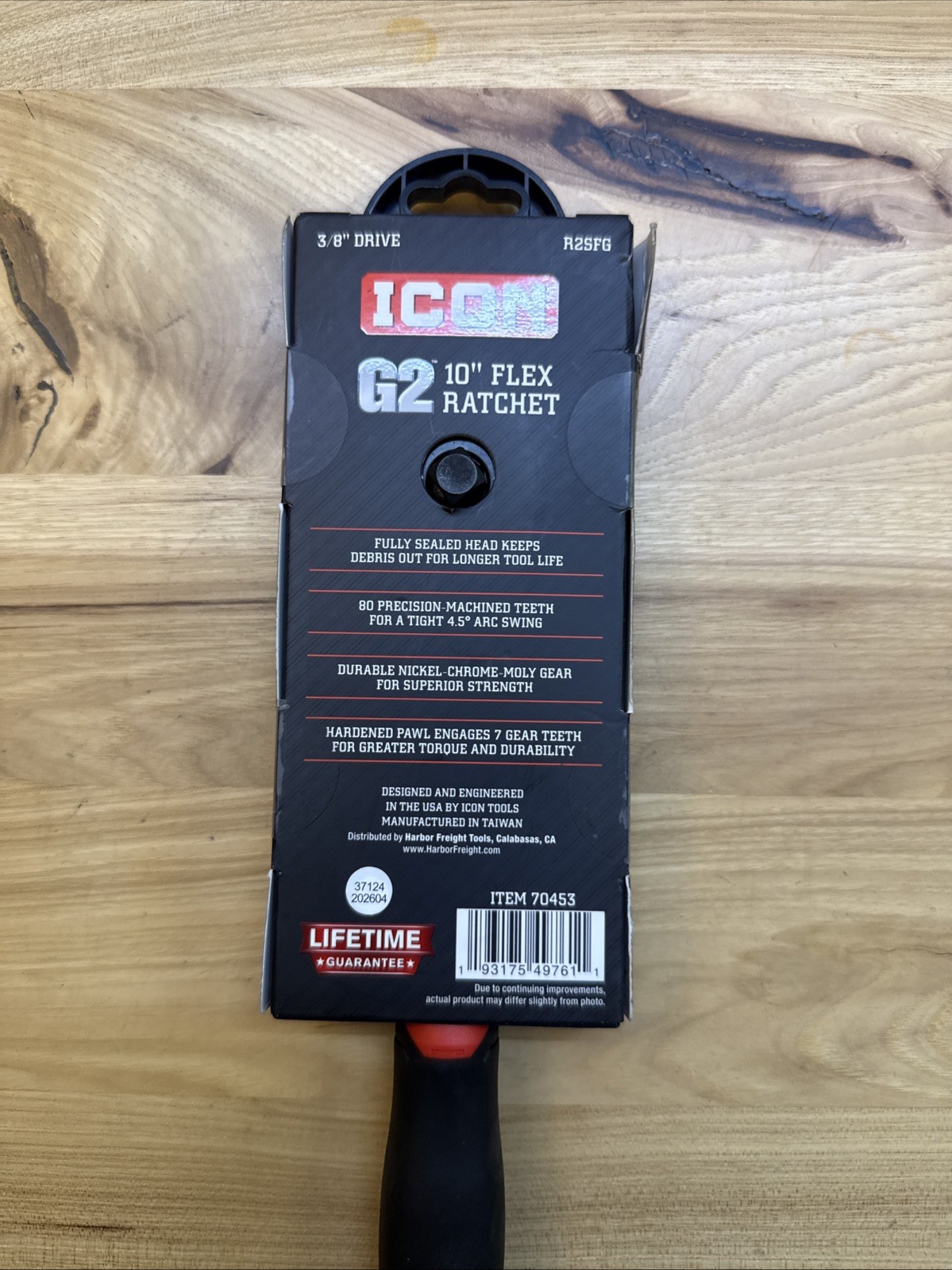 Icon G2 Ratchets 3/8 10” R2SFG Flex Head, 1/4 Drive 4 5/8 R1XS Short & Mat