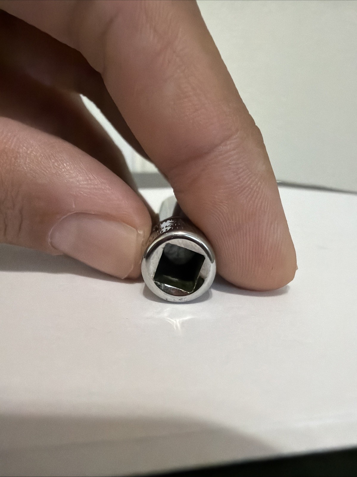 Snap On 1/4″ Drive 9MM 6PT Metric Deep Chrome Socket USA STMM9