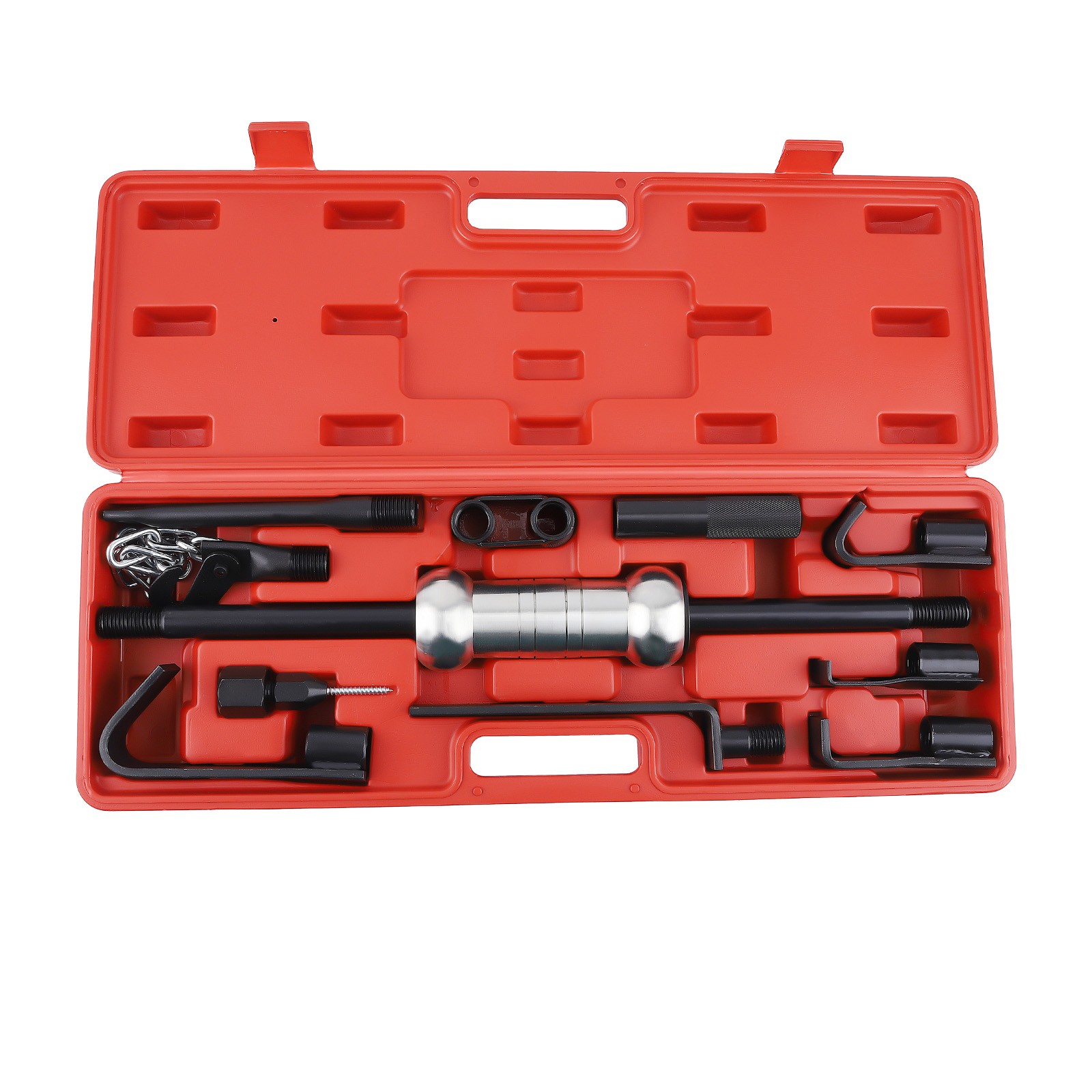 Auto Body Dent Puller Repair Tool Kit 24″ Slide Hammer for Car Truck Removal Set