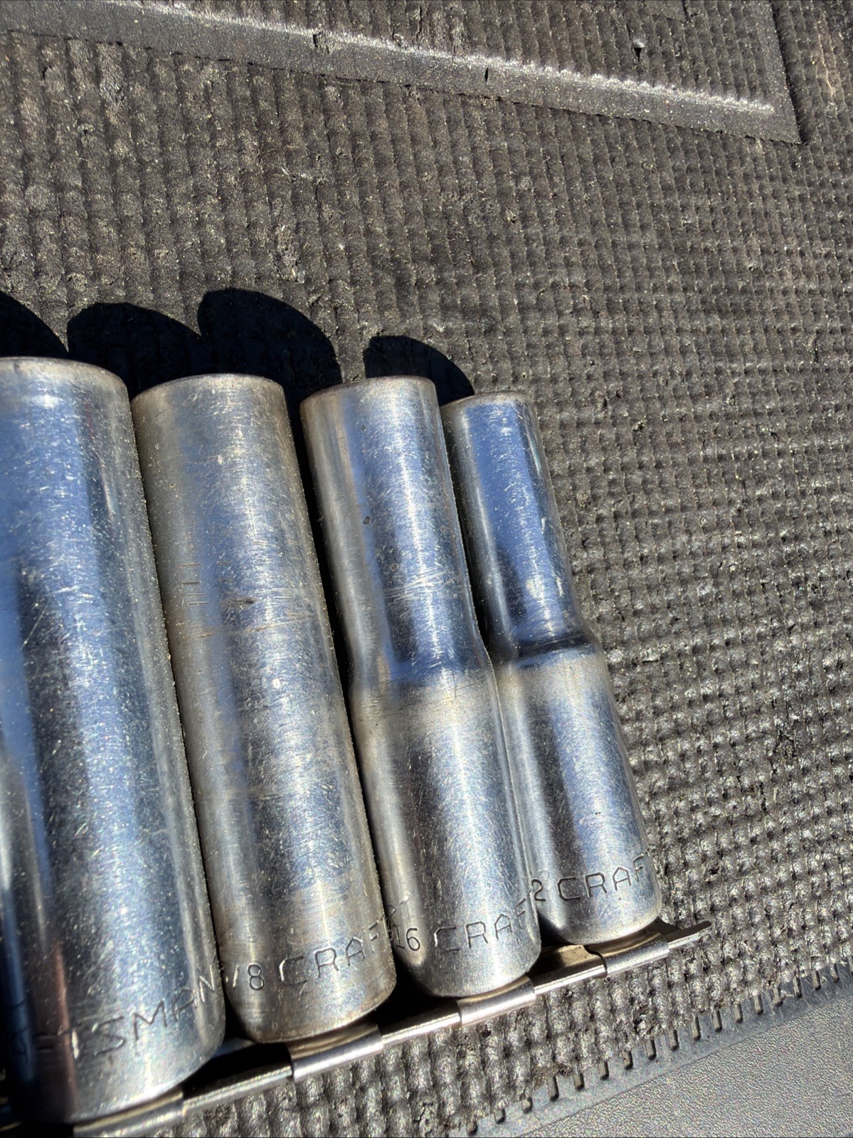 Sears Craftsman USA Deep Shallow SAE Huge Sizes Sockets 1/2” Drive 12pt 20pcs