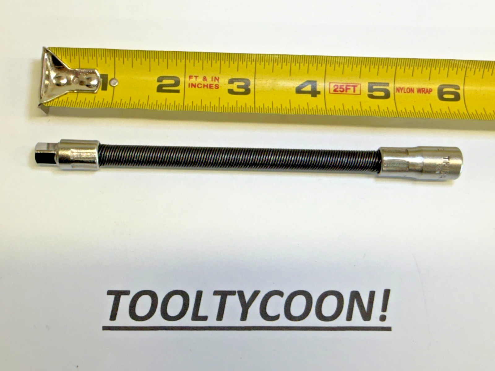 Snap-On Tools USA NEW 1/4″ Drive 6″ FLEXiBLE Socket Extension TM61A