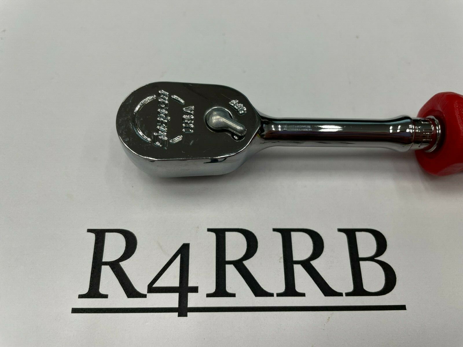 Snap-on Tools USA NEW 1/4″ Drive RED Hard Handle Long Ratchet THLD72R