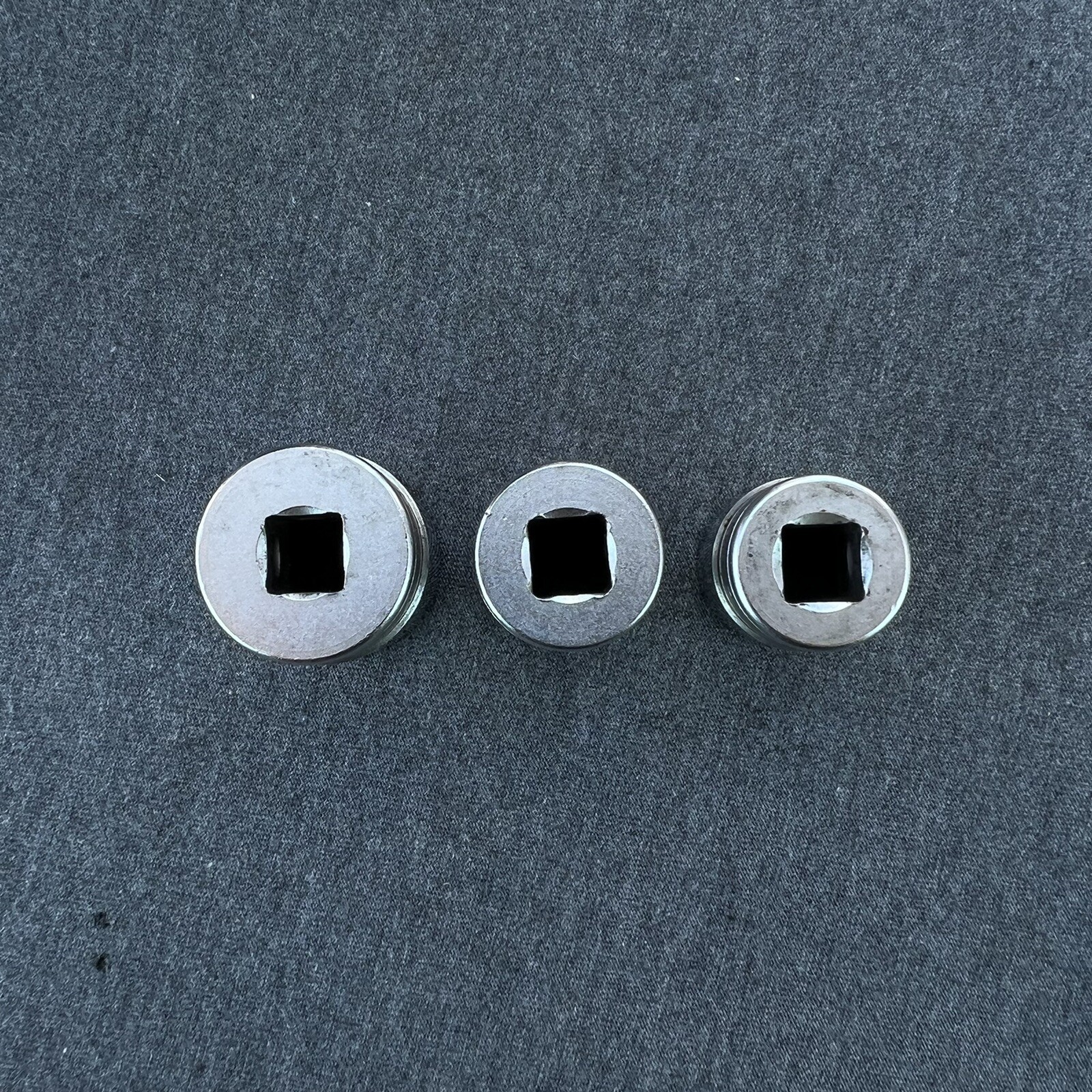 3 Snap-On Sockets F281 7/8″ , F241 3/4″, F221 11/16”, 3/8 Drive 12-Point USA