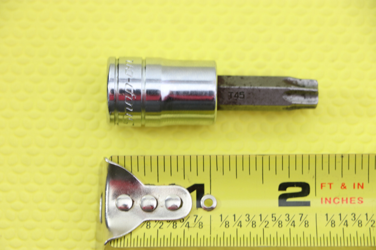 Snap-On 3/8″ Drive TORX® T45 Standard Bit Socket Driver FTX45E USA