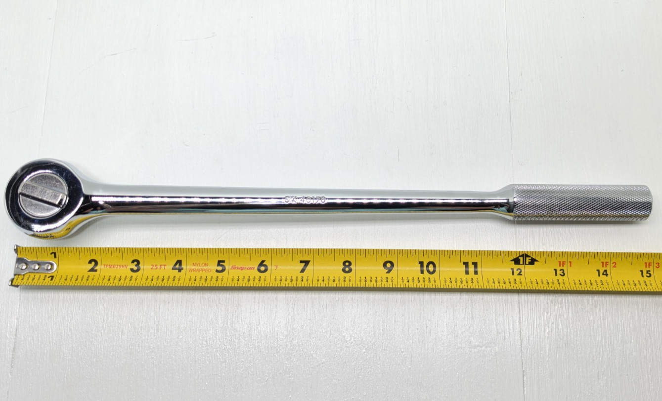 SK Professional Series 40170 1/2″ Drive 15″ Long Ratchet USA