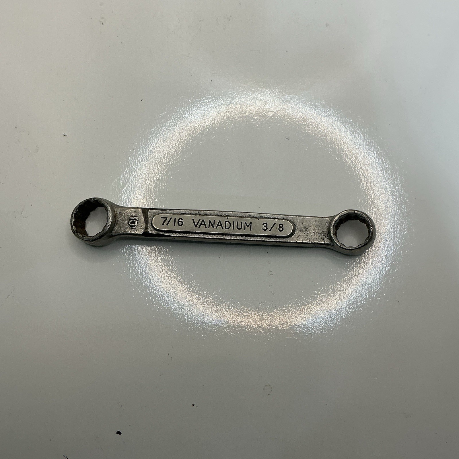 Craftsman Vanadium 3/8” x 7/16” Double Box End Wrench 12 Point SAE USA