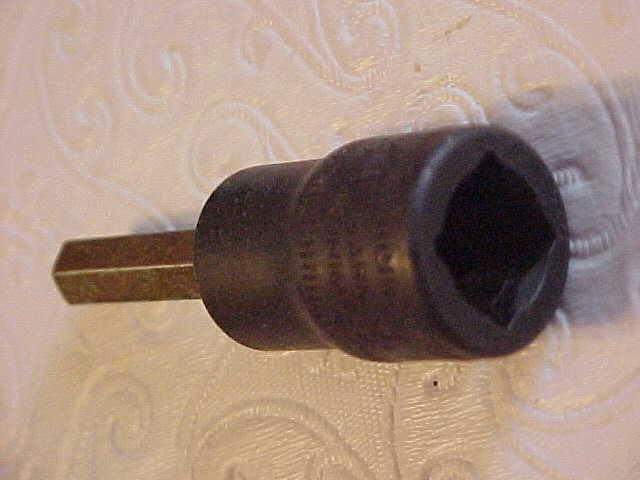 USED SNAP-ON 6mm HEX/ALLEN 3/8″ DRIVE SOCKET PFAM6E USA NONIMPACT