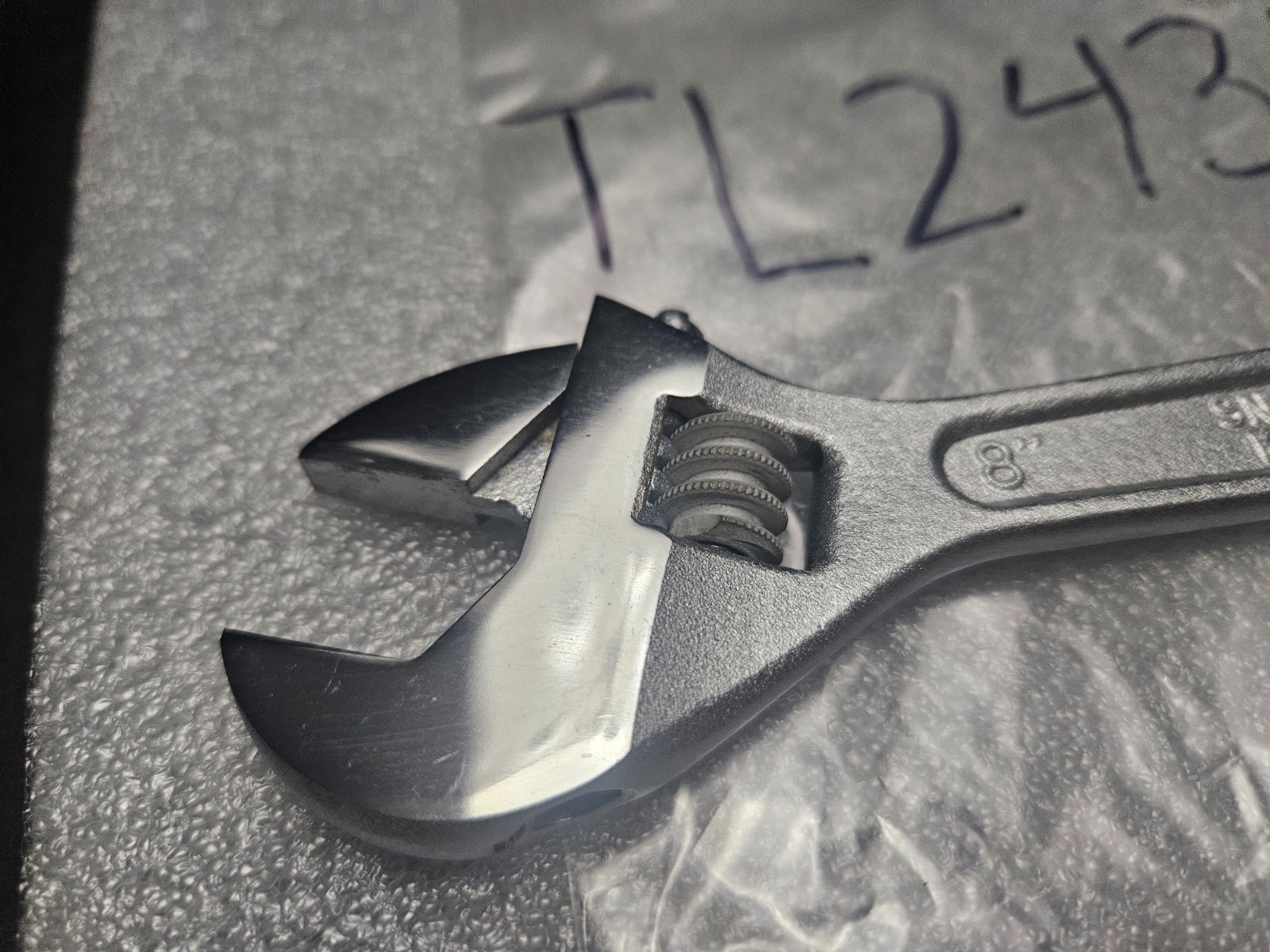 BLUE-POINT BY SNAP ON 8″ ADJUSTABLE WRENCH USA (TL2432)