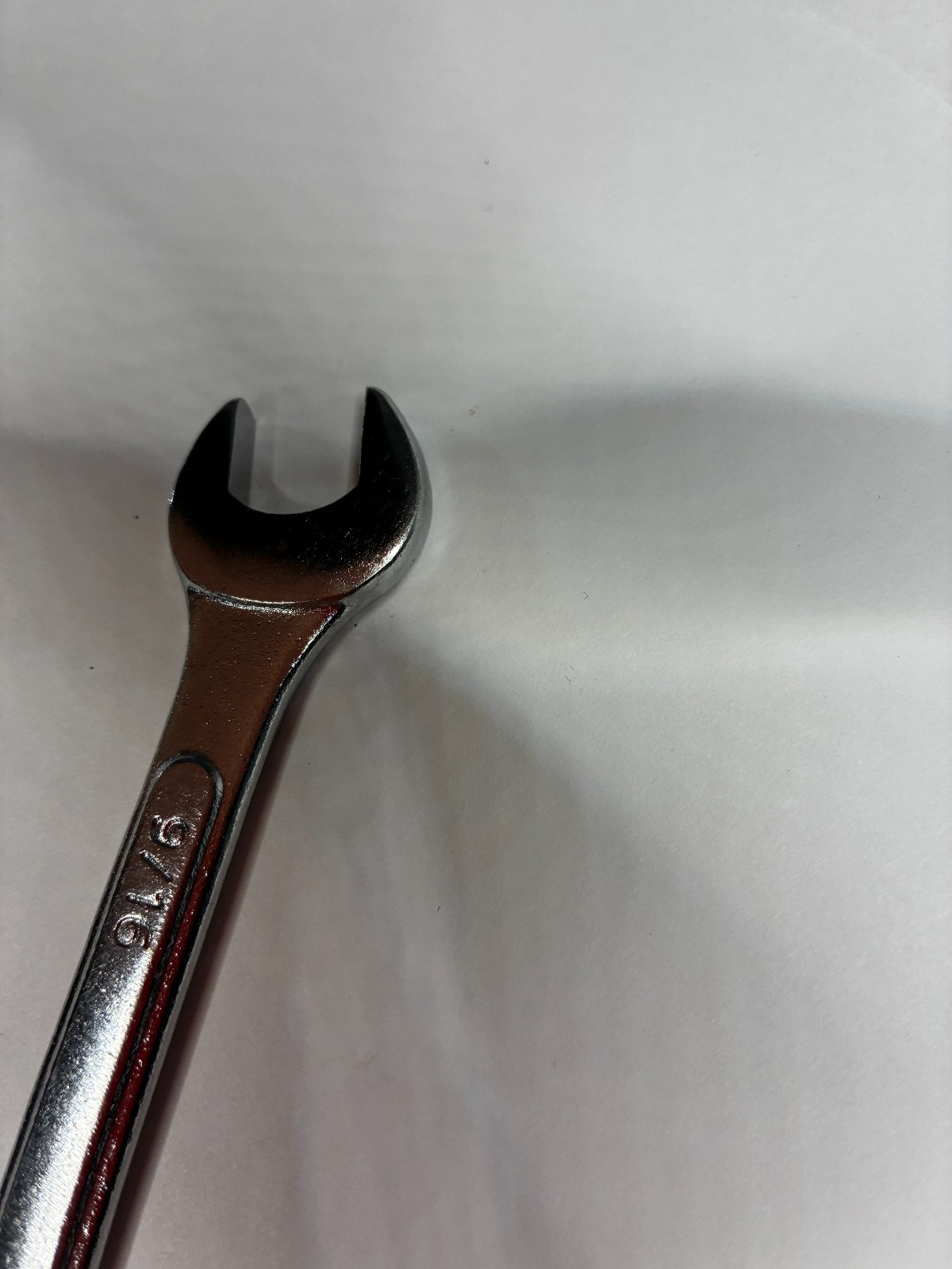 9/16 Combination Wrench SAE Drop Forged Open End Box End Chrome