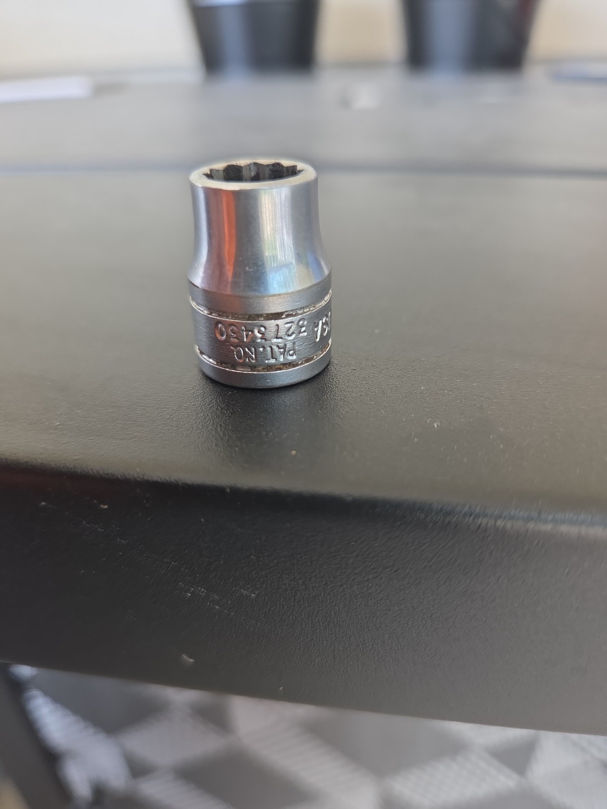 Snap On 3/8″ Drive 3/8″ 12PT SAE Shallow Chrome Socket USA F121
