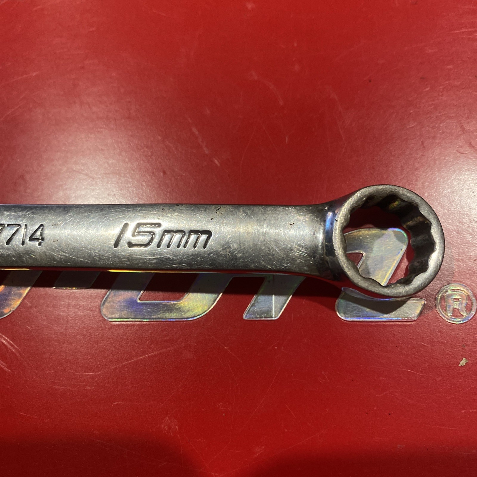 SNAP ON SOEXM15 15MM METRIC FLANK DRIVE PLUS OPEN END 12 PT BOX END 15 MM SOEXM
