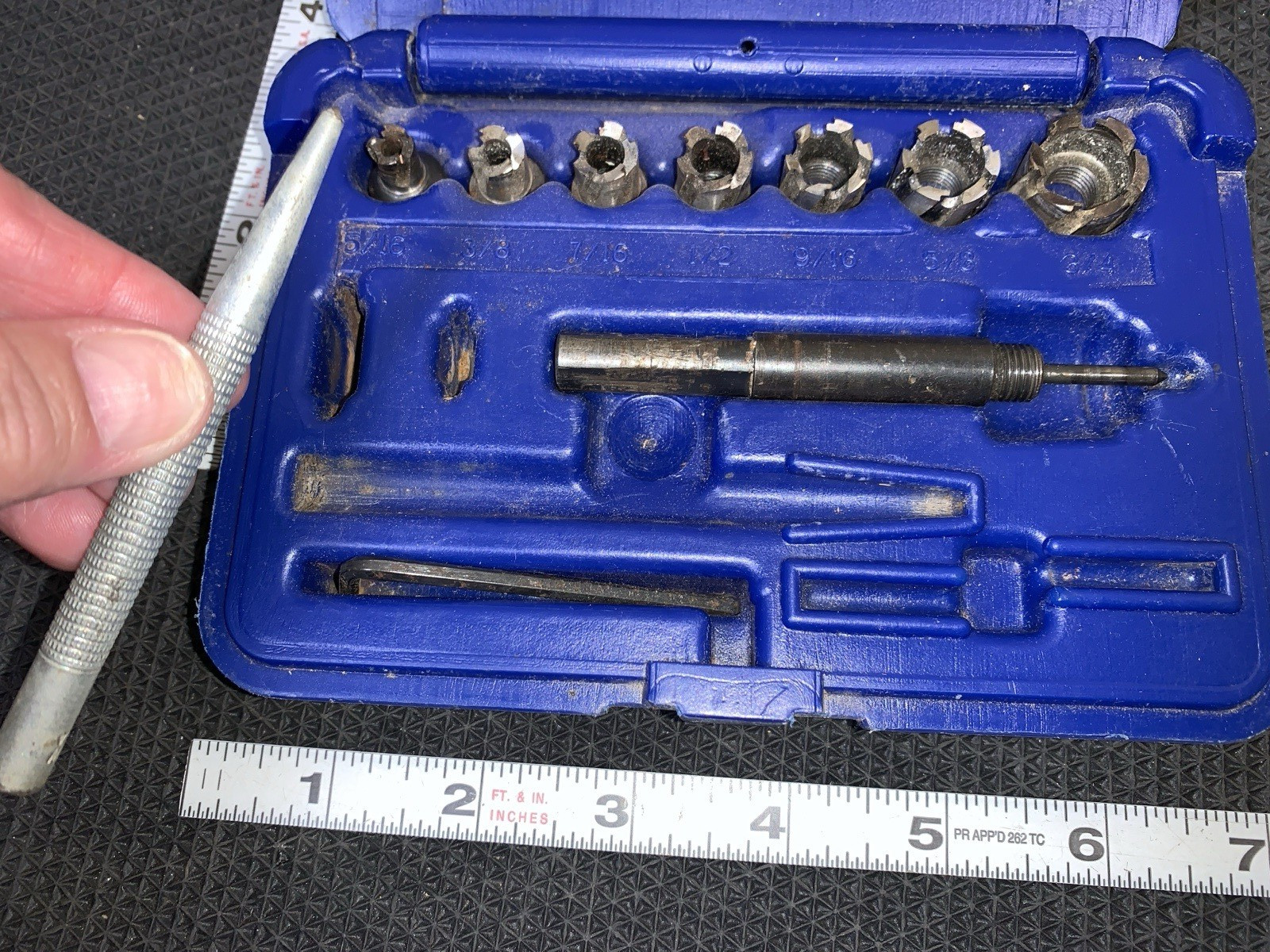 Blue-Point by Snap-on Sheet Metal Hole Cutter Kit # GA219B