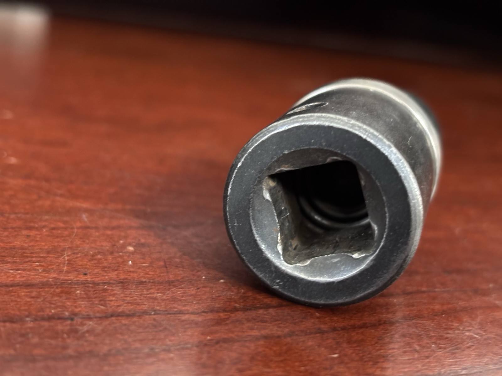 Pittsburgh Tools-CR-V Universal Socket # 15-USA-1/2″ drive-6 Point-Spring Action