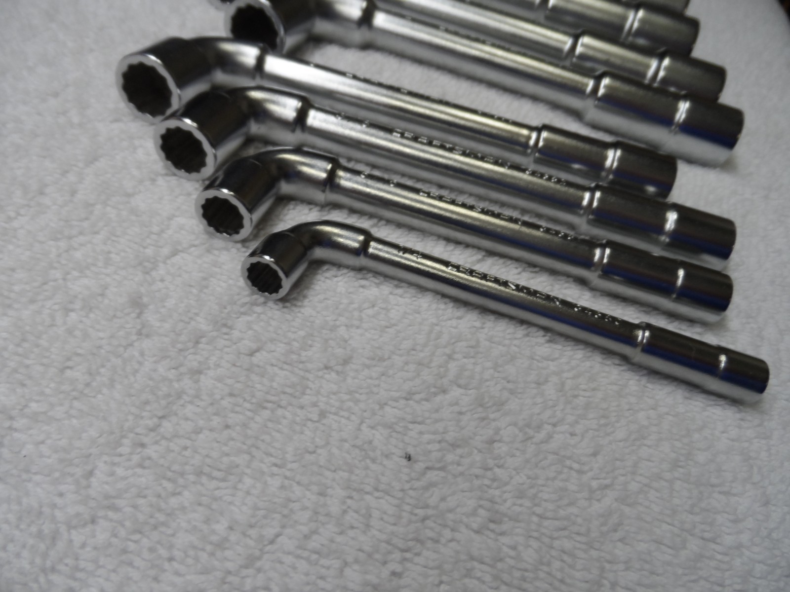 Craftsman Professional Angled Socket Wrench Set, 6pt / 12pt, NOS France PN 34689