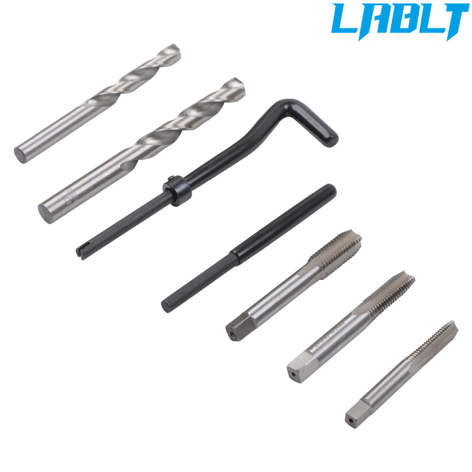 Thread Repair Tool 338PCS HSS Drill Helicoil Kit SAE 1/4″-1/2″/ Metric M5-M12