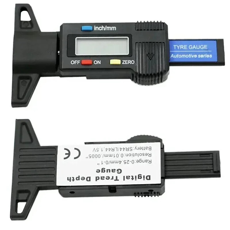 0-25mm Digital Measuring Caliper for Tread Depth of Automotive Tires