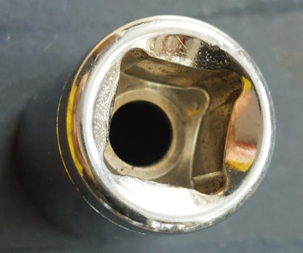 CHROME VANADIUM 1/2″ AF IMPERIAL SOCKET HEX 6 Point 3/8″ Drive CR-V