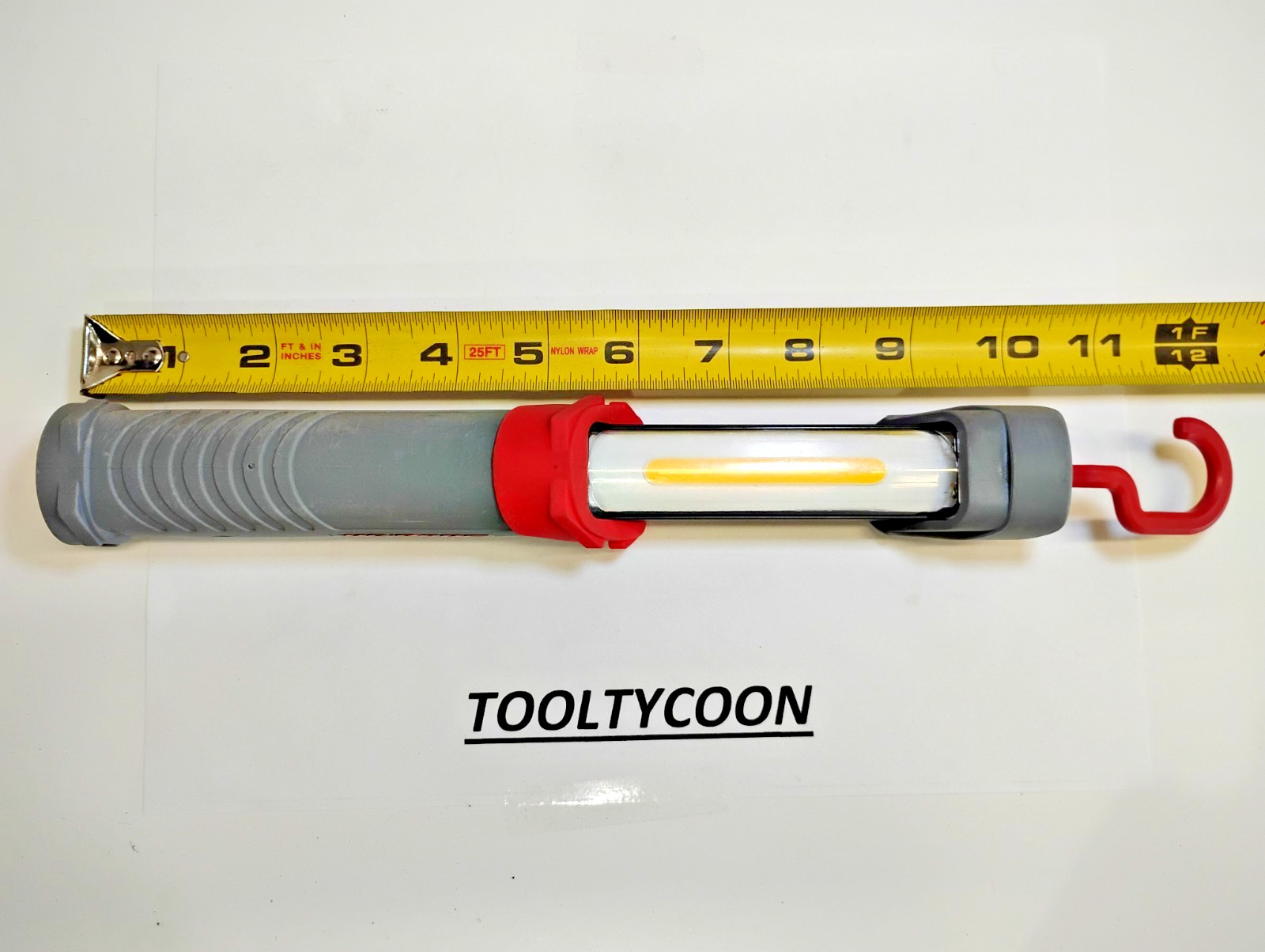 Snap-On Tools ECFBAR300TRU NEW Rechargeable Shop LIGHT RED & GREY *NO CHARGER*