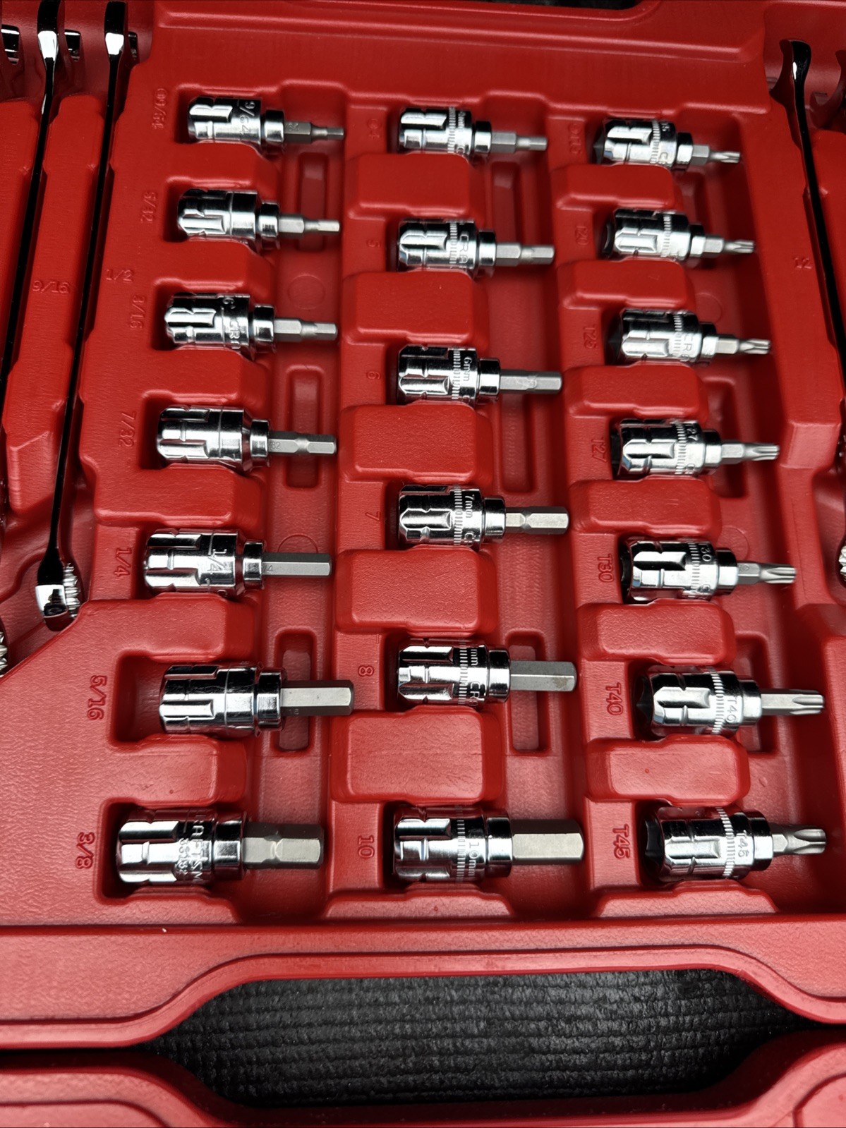 Sexy Sears Craftsman Nos 131pc Super Max Axess Pass Thru Socket Set Rare 40131