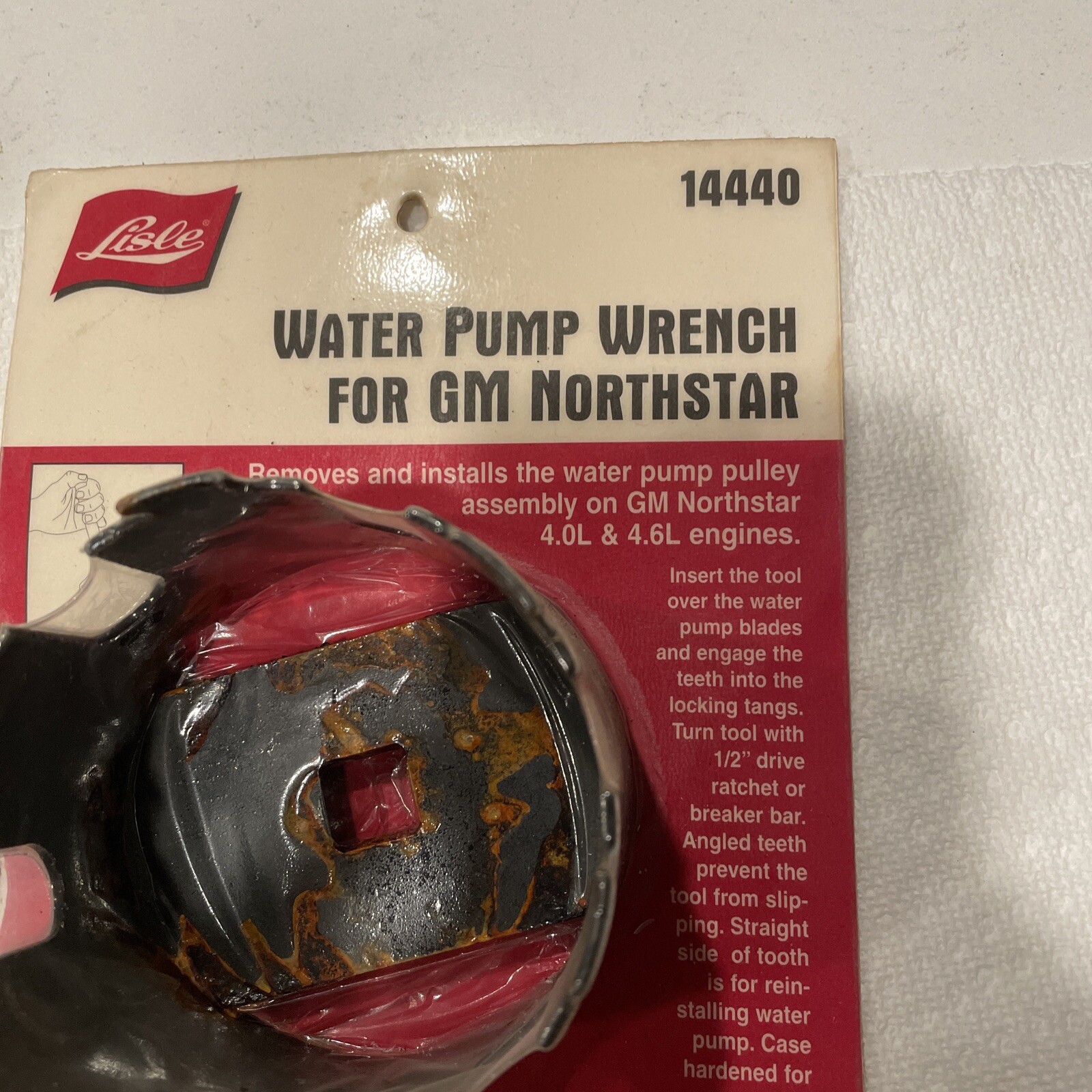 New Lisle 14440 Water Pump Wrench 1/2” Drive GM Northstar 4.0L 4.6L
