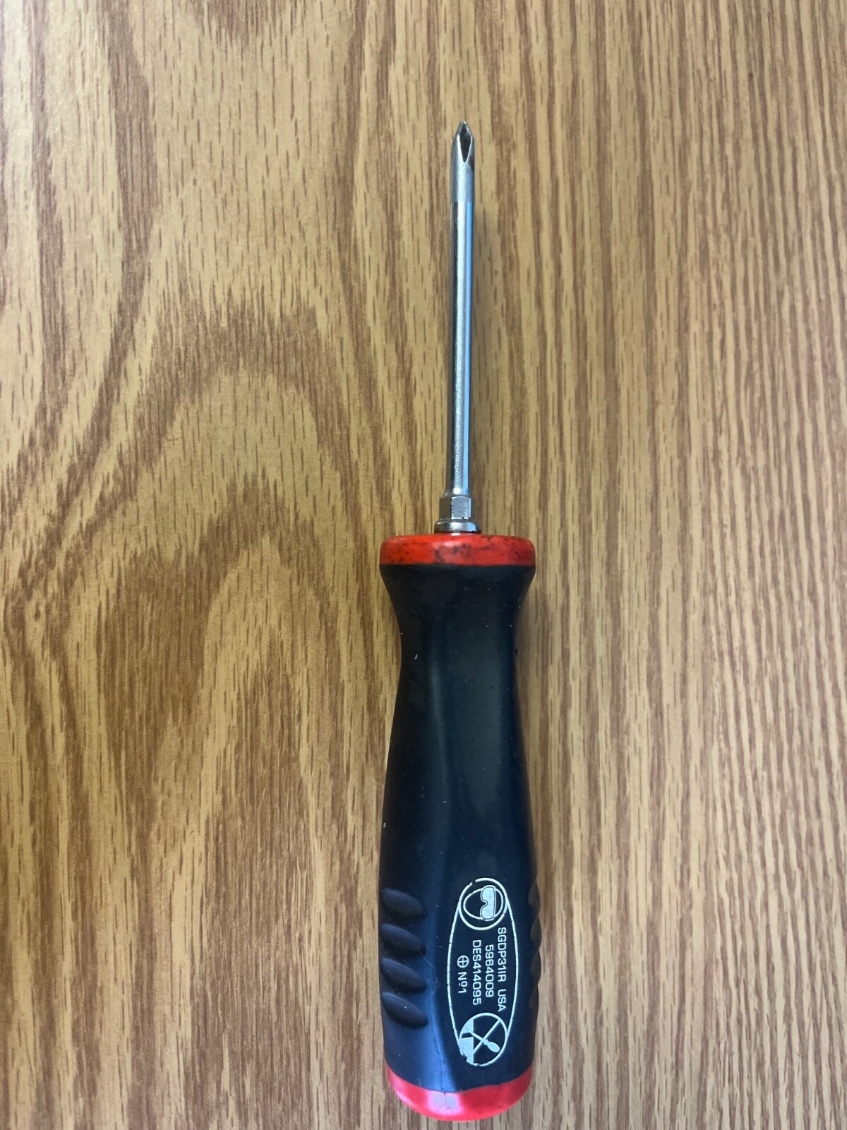 SNAP ON – SGDP31R – NO1 PHILLIPS SCREWDRIVER 7.25″ LONG – ITEM SGDP31R #2F *****