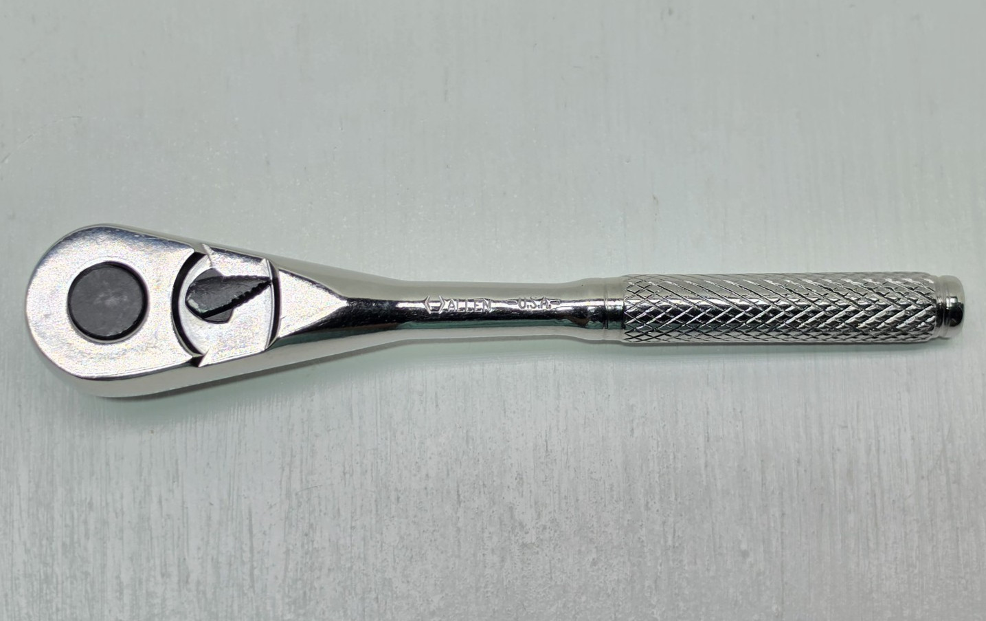 NOS Allen 10901 Forged 1/4″ Drive Chrome Ratchet Made in USA