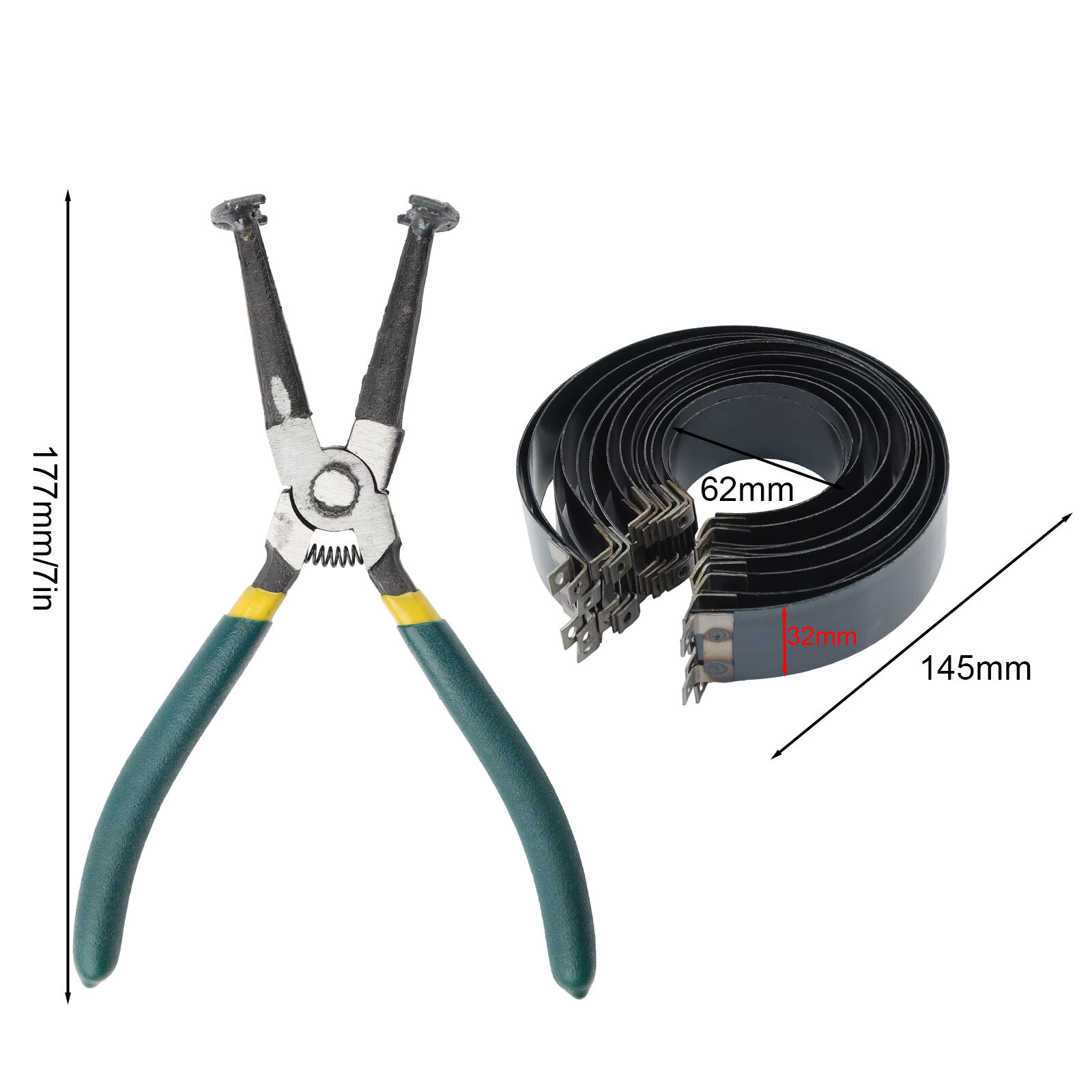 Motorcycle Car Engines Piston Ring Compressor Expander Installer Plier Tools