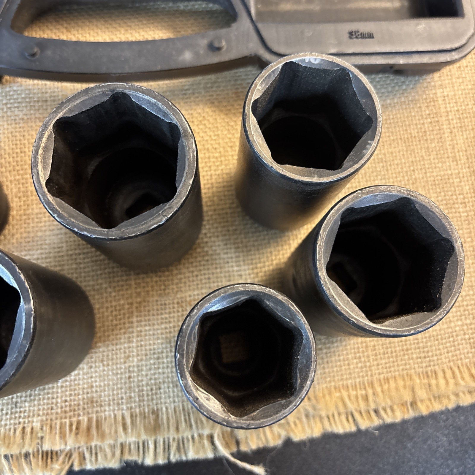 Cornwell Tools 7 Piece Axle Nut Socket Set 29,30,32,34,35,36,38 MM- OW- C4547