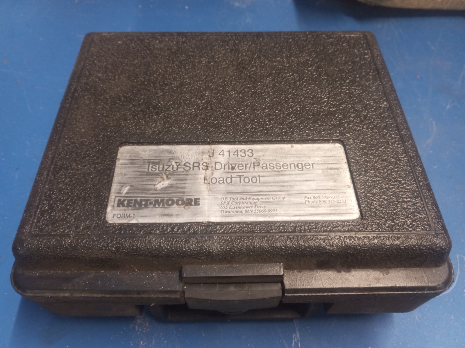 Kent Moore J-41433 Isuzu SRS Driver Passenger Load Tool Kit Diagnostic