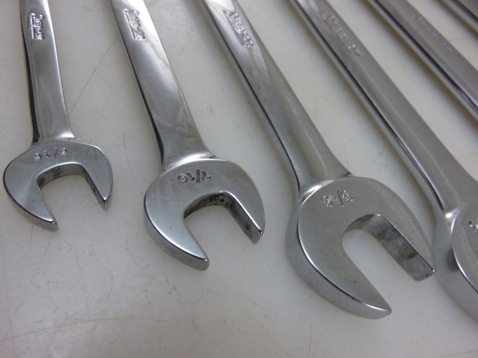Snap-On VO Series Open End Wrench Set 6pc 1/4″-15/16″ Vintage Logo