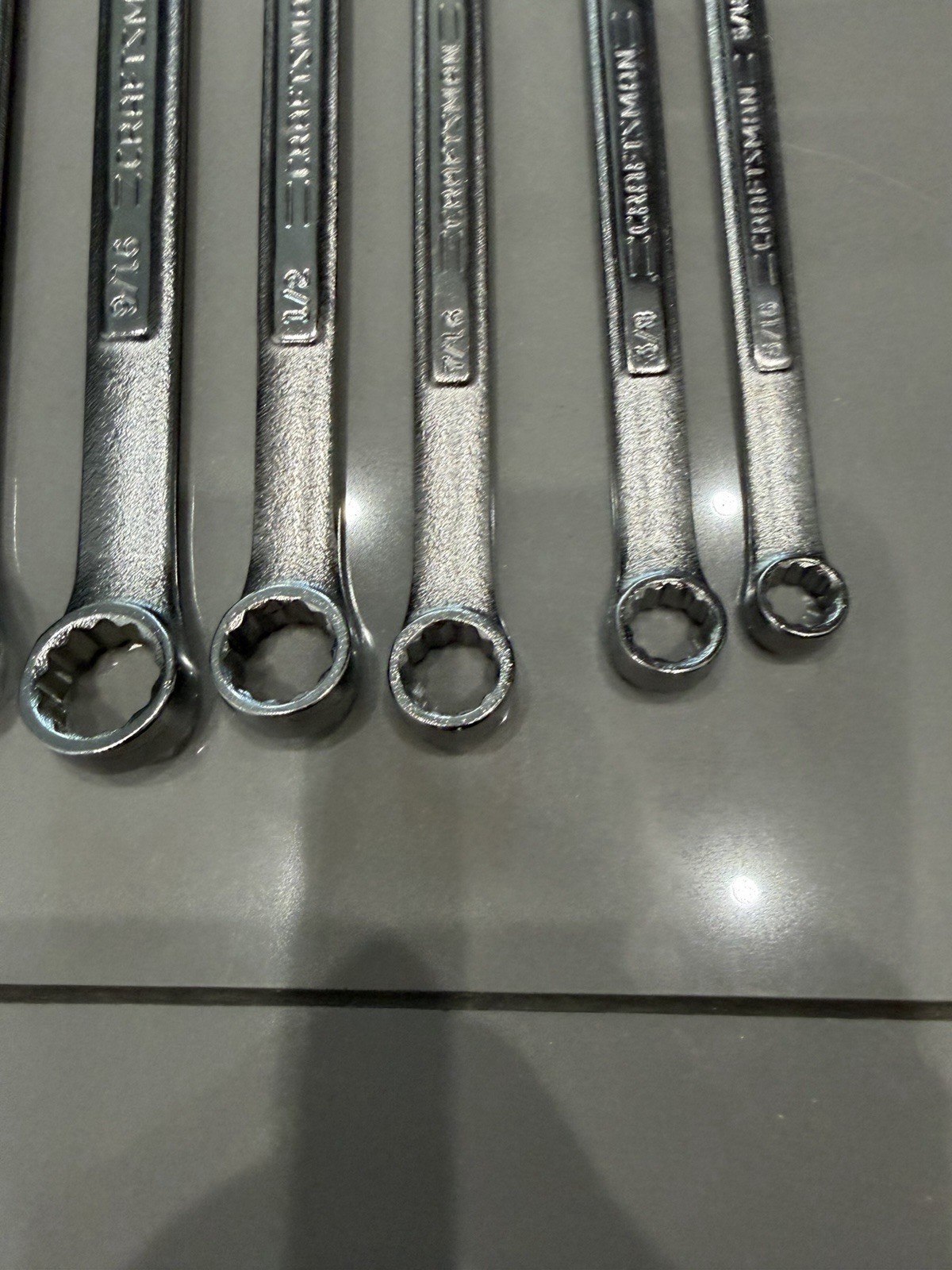 Craftsman Quick Speed Combination Wrench Set 8 Pc 12 Point 5/16″-3/4″ -VA- USA