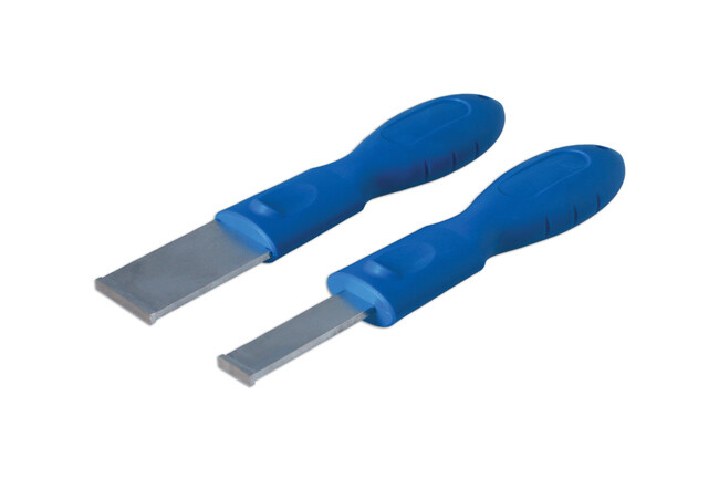 Laser 8107 Scraper Set With Tungsten Carbide Tips 2 Piece
