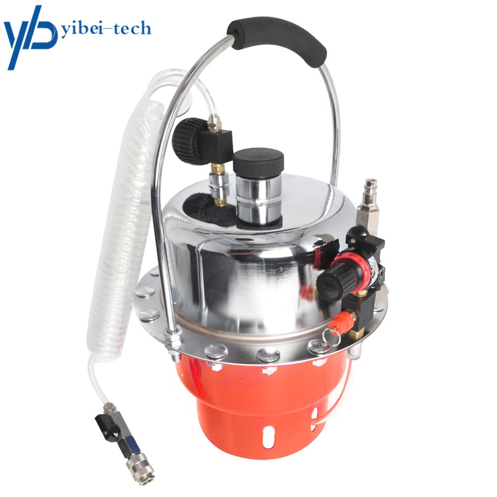 Portable Pneumatic Air Pressure Brake Kit & Clutch Bleeder Valve System Kit NEW
